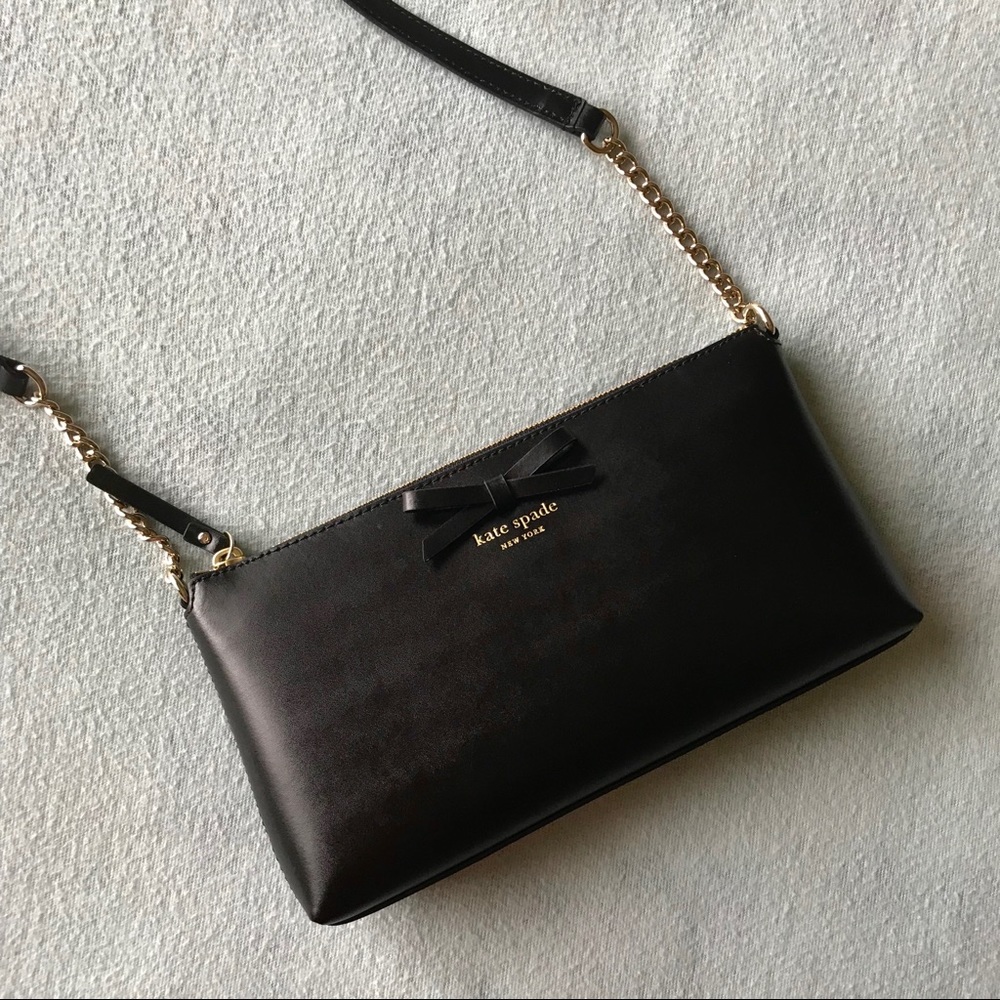 KateSpade Sawyer Street Declan Black Crossbody Bag